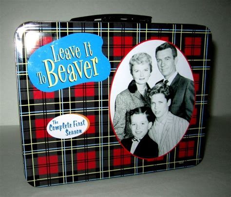 Leave it to Beaver Metal Lunch Box (Only 2 DVD's) 